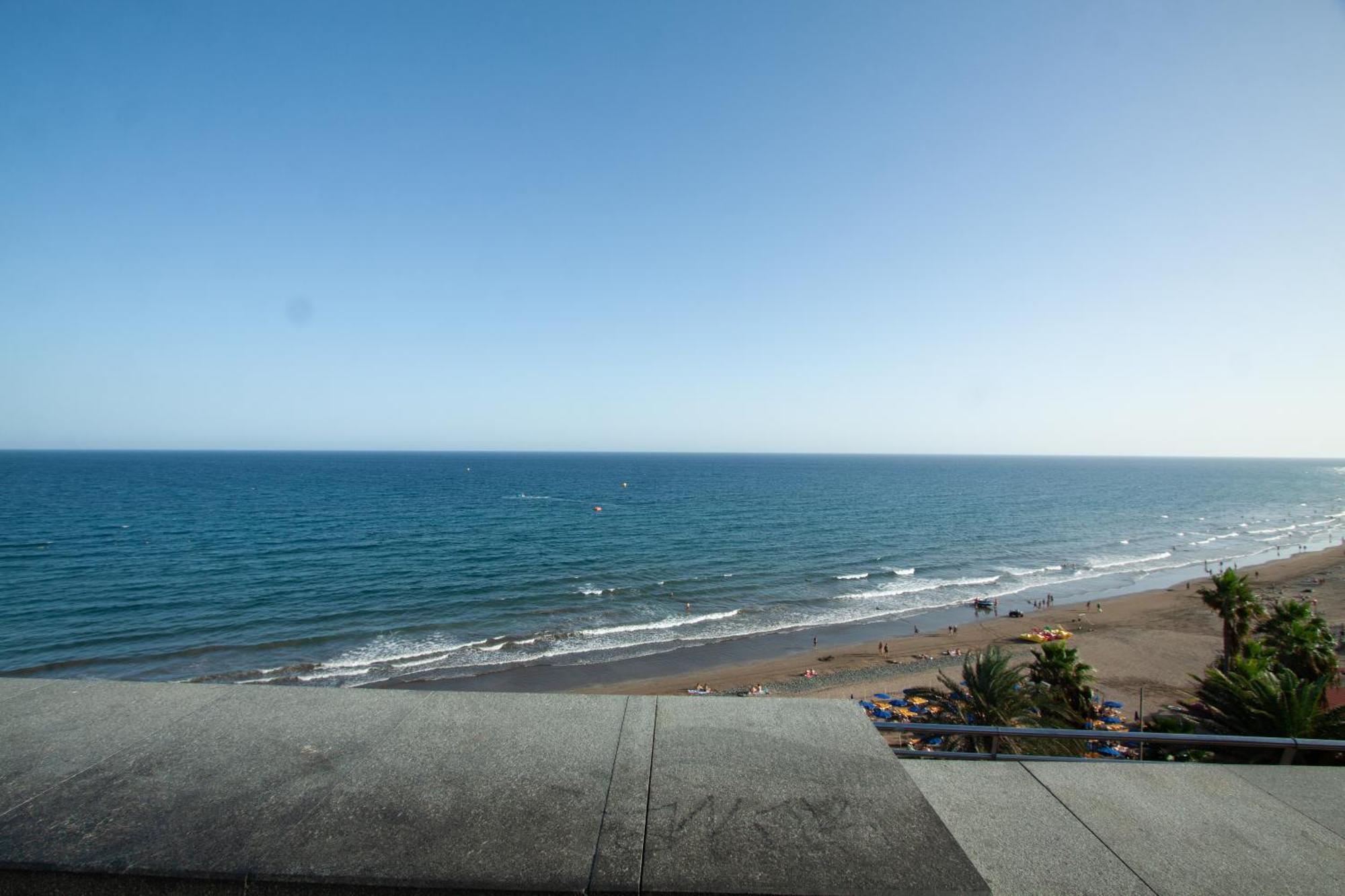 Apartamento Con Terraza Y Piscina En Playa Del Ing Playa del Ingles  Ngoại thất bức ảnh