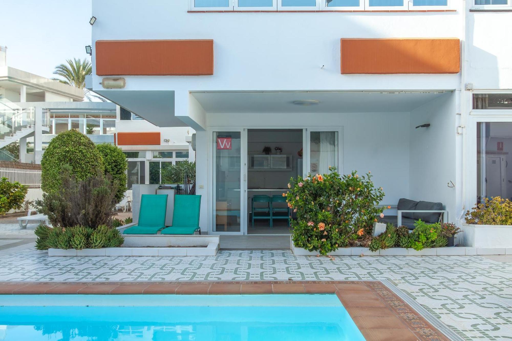 Apartamento Con Terraza Y Piscina En Playa Del Ing Playa del Ingles  Ngoại thất bức ảnh