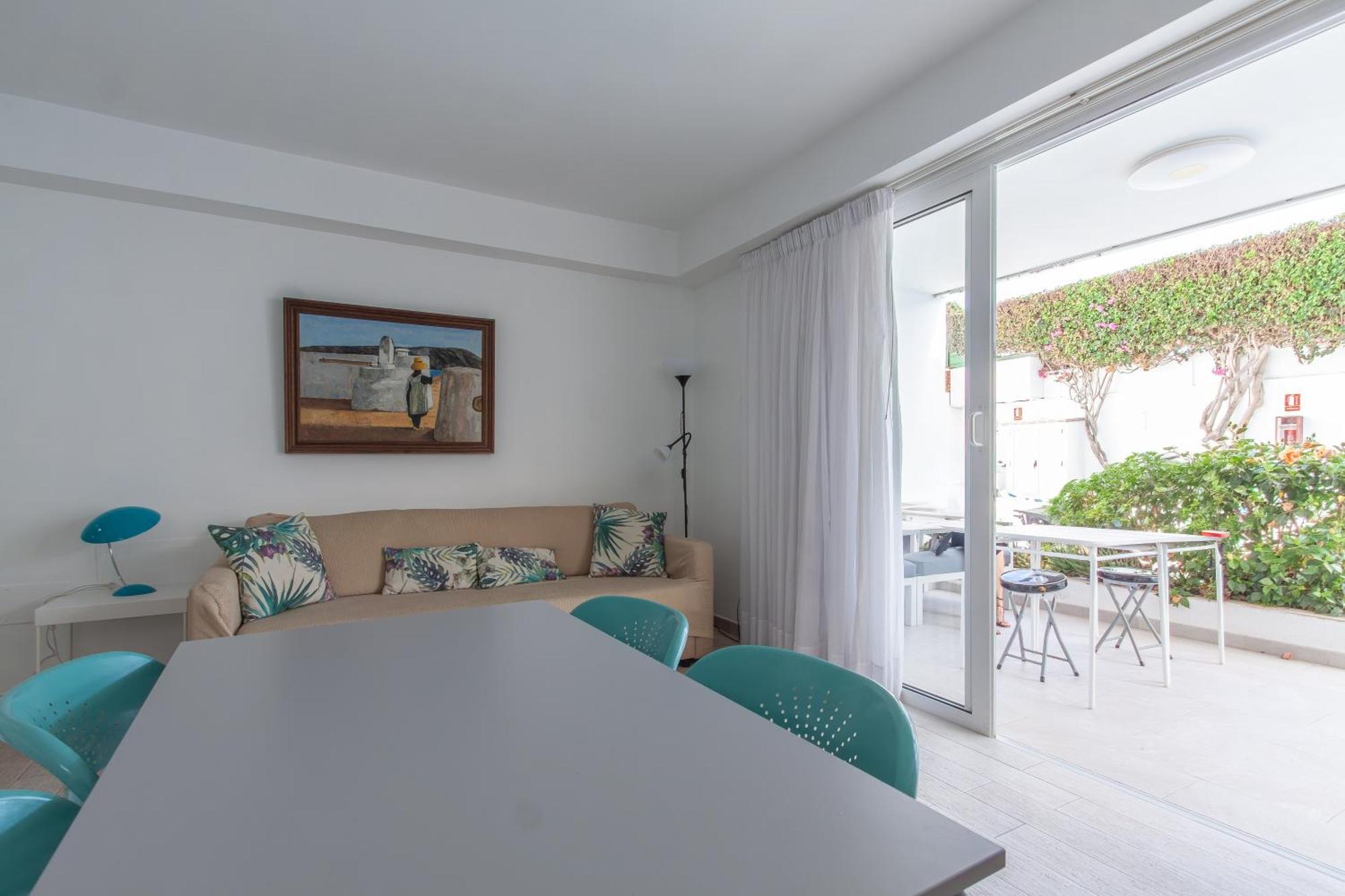 Apartamento Con Terraza Y Piscina En Playa Del Ing Playa del Ingles  Ngoại thất bức ảnh